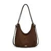 Bolsa Tote Elegante de Gran Capacidad para Mujer, Estilo Perezoso Casual de Nicho Verano 2025 Mochila Versátil de Múltiples Usos