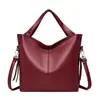 Nova Bolsa Feminina 2020 Bolsa Tote Feminina Grande Capacidade Moda Vintage Bolsa de Mão Feminina Bolsa de Ombro em Couro Lichia para Mulheres