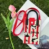 Nueva Bolsa Cruzada de Teléfono Móvil de Dibujos Animados, Diseño de Moda, Bolsa de Teléfono Móvil Tejida, Versátil, Bolso de Hombro, Sensación de Alta Gama
