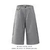 Pantalones casuales de rayas estilo retro americano old money para hombre y mujer, nuevo modelo de verano, corte holgado, versátiles, adelgazantes, pantalones anchos cropped
