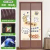 Cortina de Puerta Antimosquitos con Tira Magnética Completa, Malla de Diamante, Cinta Mágica sin Adhesivo, Pantalla de Fuerte Succión Magnética, Ventilación de Privacidad, Ventana de Pantalla para el Hogar