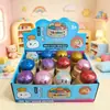 Caixa Surpresa de Brinquedo para Alívio de Estresse, Pão Squishy que Brilha no Escuro, Gadget Fofo para Alívio de Estresse, Brinquedo Squishy de Pão, Brinquedo Infantil de Rebote Lento
