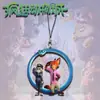 Zootopia Periférico Creativo Cadena para Teléfono Móvil Acrílico Colgante Exquisito Estudiante Mochila Escolar Colgante de Dibujos Animados de Alto Valor
