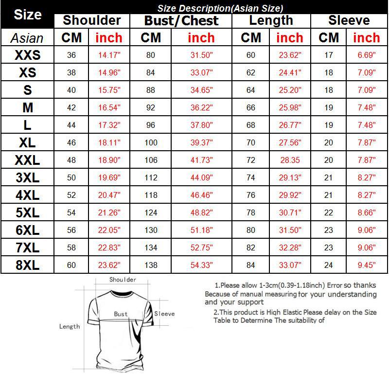 短袖T恤衫尺寸表XXS-8XL.png