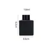 Fragrância de hotel óleo essencial perfume DIY frasco de vidro rede vermelha sem fogo frasco de expansão de aroma 100ml quadrado saída de fábrica