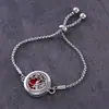 Regalo novia acero titanio hueco aromaterapia abierto pulsera aceite esencial tamaño ajustable europeo y americano pulsera perfume moda