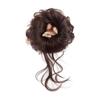 Peluca de Moño Bigote de Dragón de Lujo con Nuevo Recogido Estilo Chino para Realzar el Volumen del Cabello y la Altura de la Coronilla