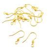 Gancho de oreja de resorte de tambor 316L acero inoxidable dorado eléctrico gancho de oreja de resorte oliva Accesorios para pendientes DIY Venta al por mayor
