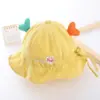 Gorro de Bebé Estilo Delgado Primavera y Verano 3-24 Meses Malla Lindo Protección Solar Sombrilla Gorro de Pescador para Niños y Niñas
