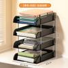 Porta-Arquivos Visível Transparente Armário de Armazenamento de Mesa Armazenamento e Organização de Arquivos Papelaria Escritório Porta-Arquivos para Papel A4