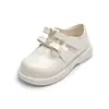 Zapatos Infantiles Balabala, Zapatos de Princesa para Niñas, Zapatos Dulces de Cuero con Doble Mariposa para Primavera y Otoño, Modernos y Elegantes, Versátiles para la Escuela