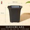 Maceta Pequeña Flor Púrpura Imitación Arena Púrpura Personalizada Cuadrada Antiguo Escritorio Maceta para Suculentas Calamus Maceta Bonsai Jardinería Maceta de Resina