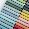 Tela de Imitación Lino Ultra Fina en Stock del Fabricante Tela para Fundas de Cojín al por Mayor Material de Lino Tela para Cojines Decorativos