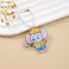 Pingente para mochila escolar infantil, chaveiro de animalzinho fofo, pingente de acrílico, pingente de desenho animado, pequenos presentes personalizados para atacado.
