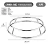 Estante para Ollas Extra Grueso de Acero Inoxidable de 6 mm para Cocina Casera, Soporte Multifuncional Engrosado con Aislamiento Térmico, Estante de Almacenamiento Antiescaldaduras