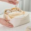 Bolsa cosmética de PU con almohada Portátil Viaje gran capacidad bolsa de lavado bolsa de almacenamiento de embalaje de cosméticos de escritorio al por mayor
