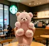 Llavero de Suéter Oso Colgante para Bolso Juguete de Felpa Creativo Muñeco de Oso Lindo Regalo para Pareja Mejor Amigo Adorno