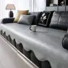 Cojín Impermeable de Cuero para Sofá 2026 Nuevo Modelo Tela para Funda de Sofá de Todas las Estaciones Lujo Ligero Sensación de Alta Gama Antideslizante Anti-Arañazos de Gato