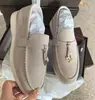Venta directa de fábrica 2023 Versión alta Zapatos casuales para mujer con pedal LP, suela blanda, mocasines de cuero cómodos y versátiles