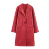 Para Comércio Exterior Transfronteiriço Europeu e Americano Roupas Femininas Aliexpress Mais Vendidas Outono Retro Versátil Trench Coat Estilo Blazer Camurça