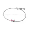 Pulsera Nueva Popular Transfronteriza de Plata S925 para Mujer, Cadena de Hueso de Serpiente en Forma de Corazón Incrustada con Diamantes, Simple y Versátil, Joyería de Moda de Alta Gama