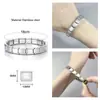 Pulsera Modular 2026 Venta Caliente Transfronteriza Joyería de Acero Inoxidable Italiana Europea Americana Pulsera No Se Desvanece Adornos para Mano de Hombres y Mujeres