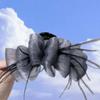 Moño Escape Princesa Pinza de Agarre Doble Cara Negro Pasador de Pelo de Alto Sentido Parte Trasera Cabeza Pinza de Tiburón Accesorios para el Cabello Sombrerería Venta al por Mayor