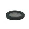 Borde de silicona de caucho de grado alimenticio filtro filtro de acero inoxidable de precisión junta de sellado tejido liso alta eficiencia filtración de agua
