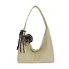 Bolso vintage grande para mujer, nuevo diseño casual de nicho para otoño 2026, bolso de hombro cruzado, bolso tipo empanada para el trabajo