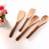 Directo del Fabricante Exquisitos Utensilios de Cocina de Madera Compacto Set de Cucharas Cucharas de Madera para Exportación Sartén Antiadherente Utensilios de Madera