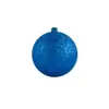 Bolas de Natal Galvanizadas, Enfeites de Árvore de Natal, Bolas de Plástico, Bolas Redondas Penduradas para Shopping Centers, Forma Redonda Brilhante