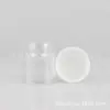 Lata de chá floral para atacado em estoque, 1 oz, lata de chá de vidro, à prova de umidade, boa vedação, feita de material branco fino