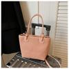 Bolsa Feminina da Moda Coreana Tendência 2025 Nova Bolsa Balde Plissada Textura Nicho Ombro Único Transversal Bolsa Pequena
