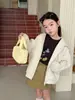 Cárdigan Casual de Estilo Coreano Aimo Beibei para Niñas, Suave y Versátil, Corte Holgado, Sudadera con Capucha Chaqueta No Restrictiva