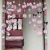 Cortinero Decorativo para Sala de Estar Cocina Hogar Colgante Sin Taladro Cortina Divisoria Nube de Polvo Perro Fresco Cortina de Puerta Hogar de Alto Valor Princesa