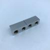 Bisagra CL204-3 cromo brillante, bisagra para gabinete de aleación de zinc, bisagra para puerta de gabinete, bisagra para caja de distribución
