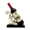 Suporte de vinho com padrão de elefante estilo vintage para hall de entrada e sala de estar, decoração de casa de alta qualidade e móveis macios no atacado