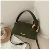 Comercio exterior nicho súper popular bolso de mano mujer 2026 nuevo estilo moderno versátil bandolera cruzada bolso de mano para ir al trabajo cuero suave bolso almohada