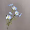 Flores cosmos artificiais de 6 cabeças, frescas e elegantes, para decoração de casamento, arranjos florais para casa e projetos ao ar livre