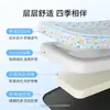Cama para Cachorro Gato de Renda Fina de Verão Tapete Quadrado Estilo Coreano Cama para Pet Estampada por Completo Venda por Atacado Cama para Cachorro Pequeno