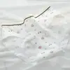 Braguitas de niña cachorra lindas algodón puro transpirables 10A entrepierna extendida antibacteriana tiro medio cubren cadera calzones para estudiante