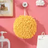 Nova Toalha de Mão de Chenille com Frutas para Pendurar no Banheiro, Vaso Sanitário, Toalha de Mão Espessa, Toalha Fofa Absorvente