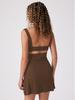 2025 Cross-border Asiático Sexy Spice Girls Falda de Tirantes Vacaciones Europeas y Americanas Playa Vestido Corto Nuevo para Mujer Falda sin Espalda