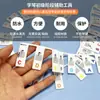 Pegatinas Populares de Silicona para Piano Transfronterizas, Lavables, para Teclado Digital de Piano de 88 Teclas, 61 Teclas, 54 Teclas Delgadas, Pegatinas Universales de Notas