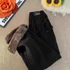 Calça Casual de Lã Ártica Grossa Americana Masculina Outono Inverno Calça de Moletom Solta Quente Reta Veludo Casal Calça Longa