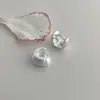 Pendientes de Aro Lisos Cepillados Casuales Diarios para Mujer, Diseño de Lujo Accesible, Pendientes Compactos de Alta Gama con Cierre de Plata, Pendientes Versátiles de Moda