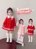 Ropa de Otoño para Niñas Vestido de Manga Larga Cuello de Muñeca Suéter de Punto de Otoño para Niños Vestido de Princesa Vestido de Lana Súper Hermoso