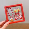 Set de Accesorios para el Cabello de Navidad para Niñosren Lindos Muñeco de Nieve Árbol de Navidad Pasador Dibujos Animados Banda para el Cabello Pinza Bb Pulsera Accesorios para Bebé