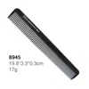 Peine de Fibra de Carbono Tony Gai para Cortar el Cabello Peine de Estilismo de Doble Extremo Peine de Corte de Pelo para Salón de Belleza Peine de Plástico para el Cabello