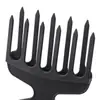 Pente Garfo para Cabelo Oleoso na Parte de Trás Masculino, Pente Garfo para Estilização Caseira, Pente Faca Avião para Cabelo, Pente de Estilização da Moda, Pente Faca Grande